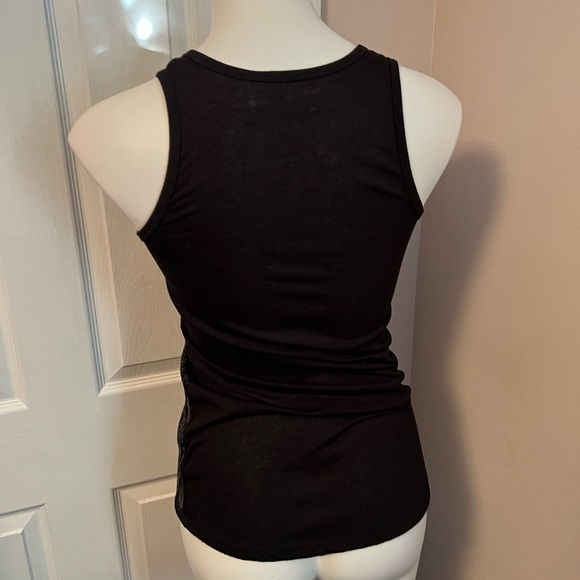 NWOT Bongo black sequins tank top - Picture 3 of 3